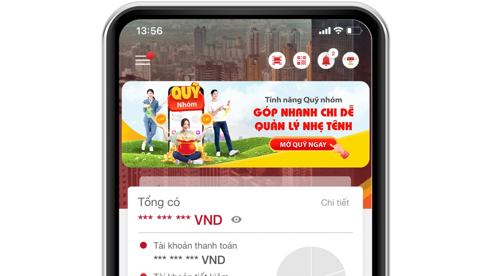 Thu chi minh bạch với tính năng Quỹ nhóm trên App HDBank