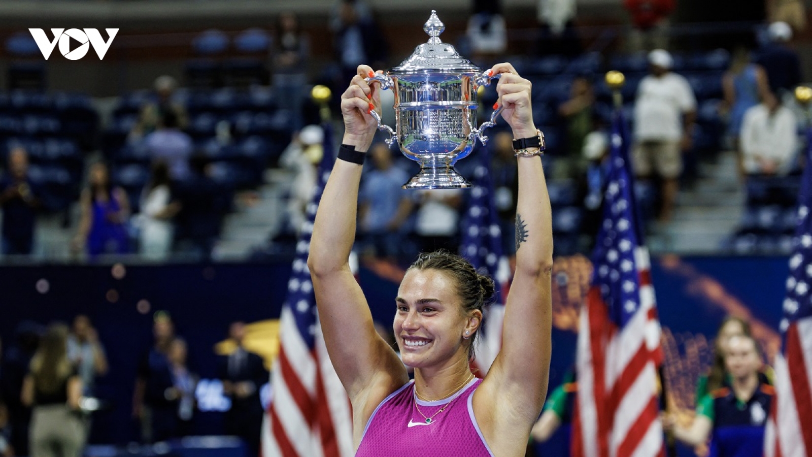 Tay vợt Belarus vô địch US Open 2024