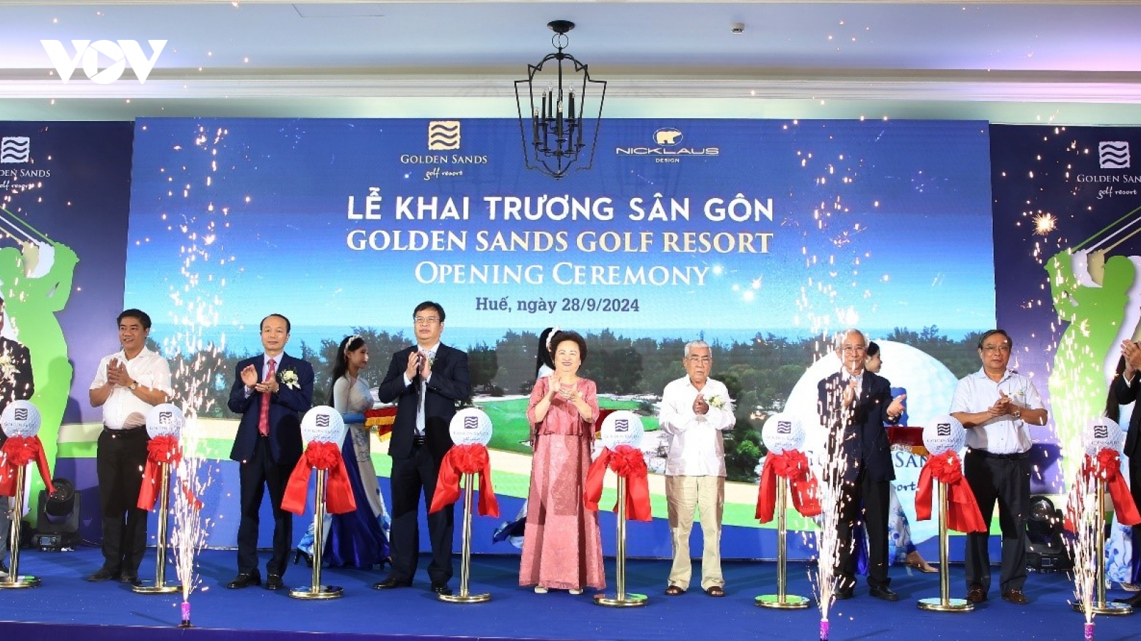Khai trương sân gôn nơi miền di sản cố đô Huế Golden Sands Golf Resort