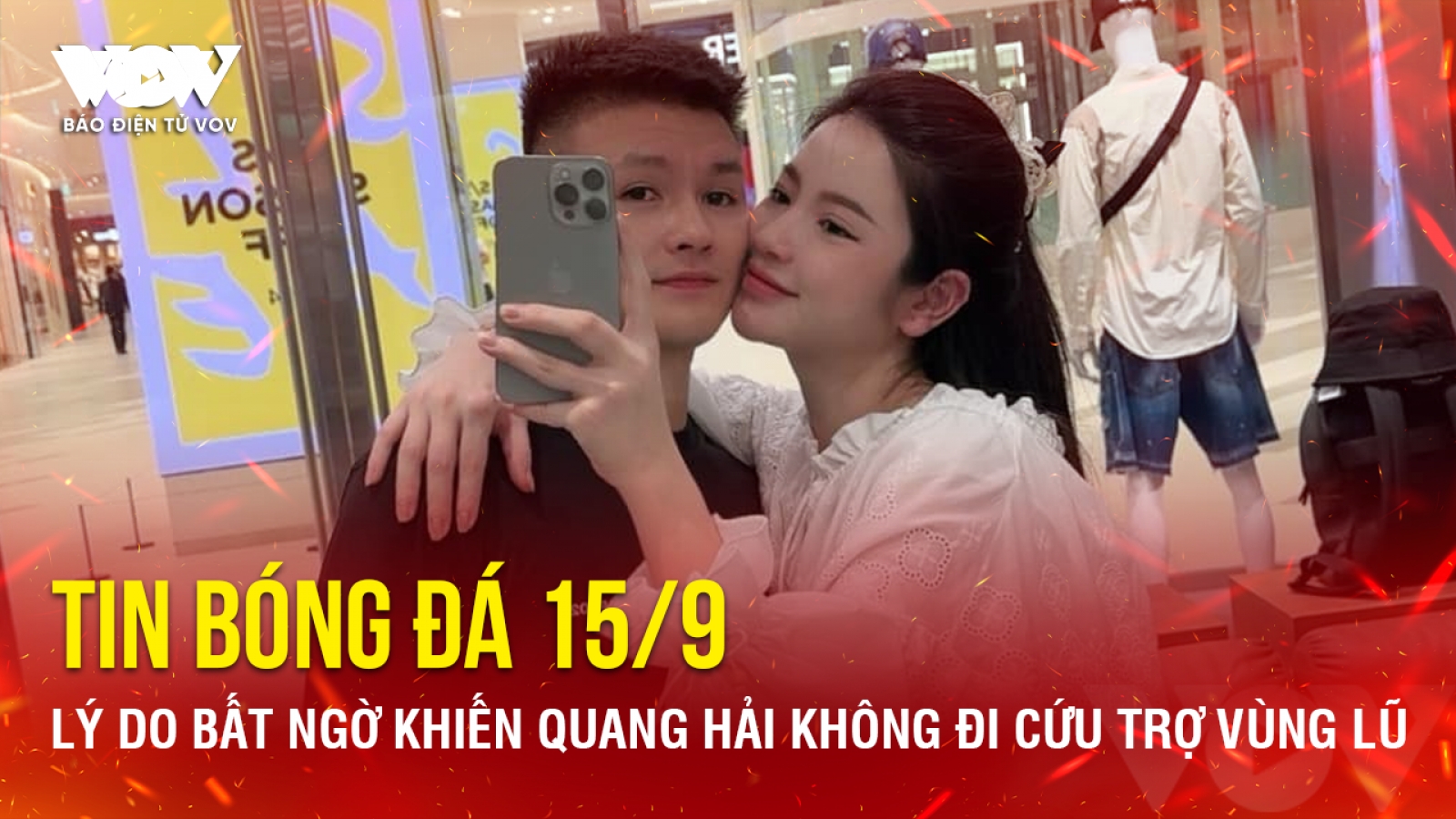 Tin bóng đá 15/9: Lý do bất ngờ khiến Quang Hải không đi cứu trợ vùng lũ