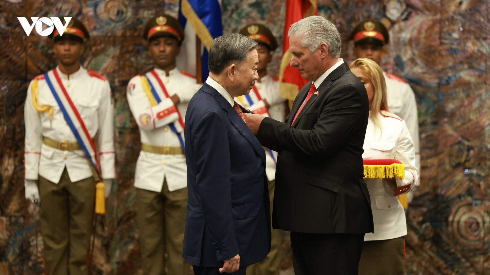 Cuba trao tặng Huân chương Jose Marti cho Tổng Bí thư, Chủ tịch nước Tô Lâm