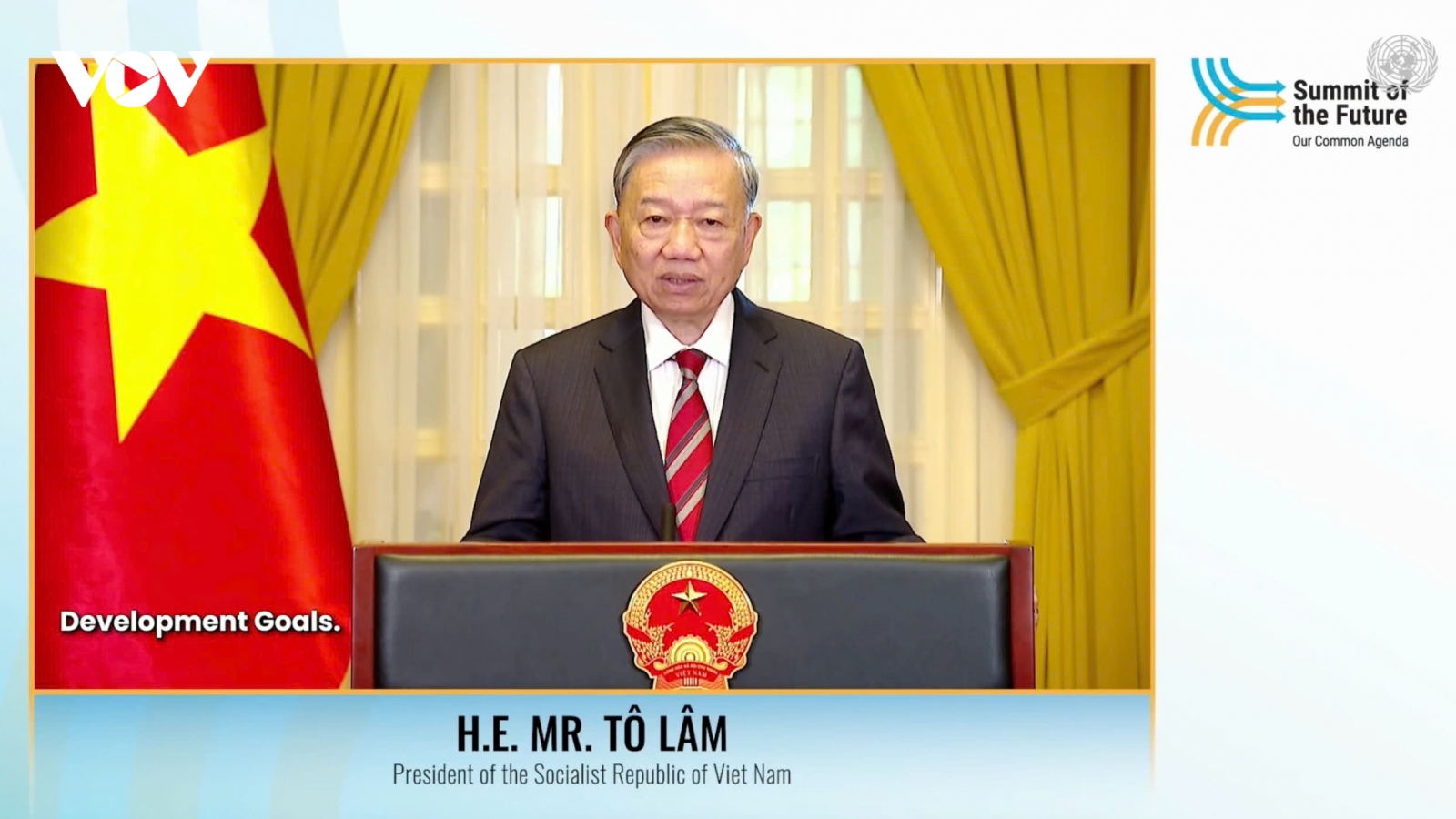 Thông điệp của Tổng Bí thư, Chủ tịch nước Tô Lâm tại sự kiện Lời kêu gọi toàn cầu
