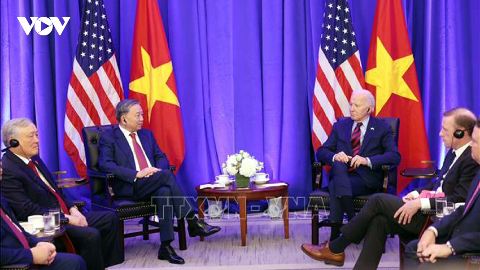Tổng Bí thư, Chủ tịch nước Tô Lâm gặp Tổng thống Hoa Kỳ Joe Biden