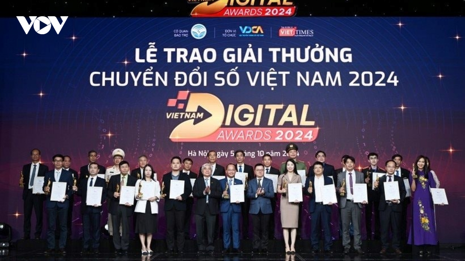 Giải thưởng Chuyển đổi số Việt Nam 2024 xuất hiện nhiều nhân tố đột phá mới