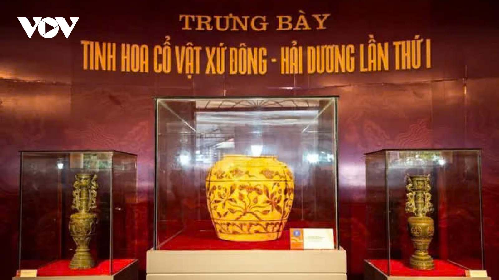 Trưng bày “Tinh hoa cổ vật Xứ Đông” và công bố bảo vật Quốc gia từ thời Trần