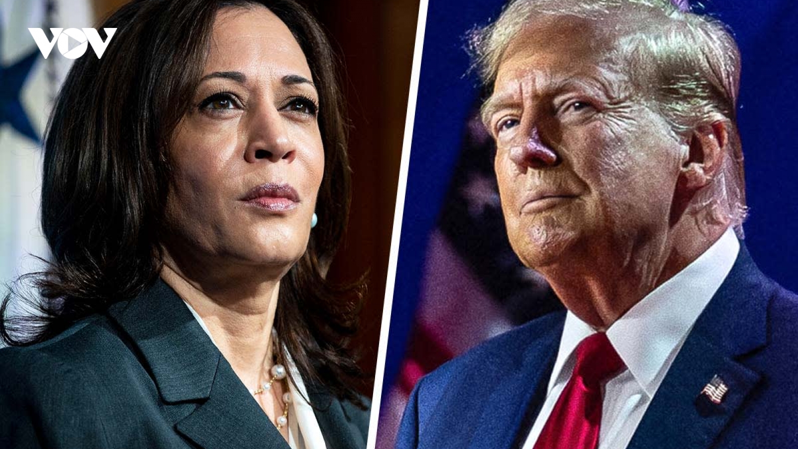 Thông điệp trái ngược của ông Trump và bà Harris trong chặng cuối tranh cử