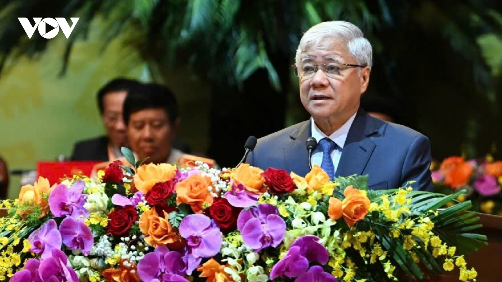 Do Van Chien re-elected Fatherland Front leader for new term