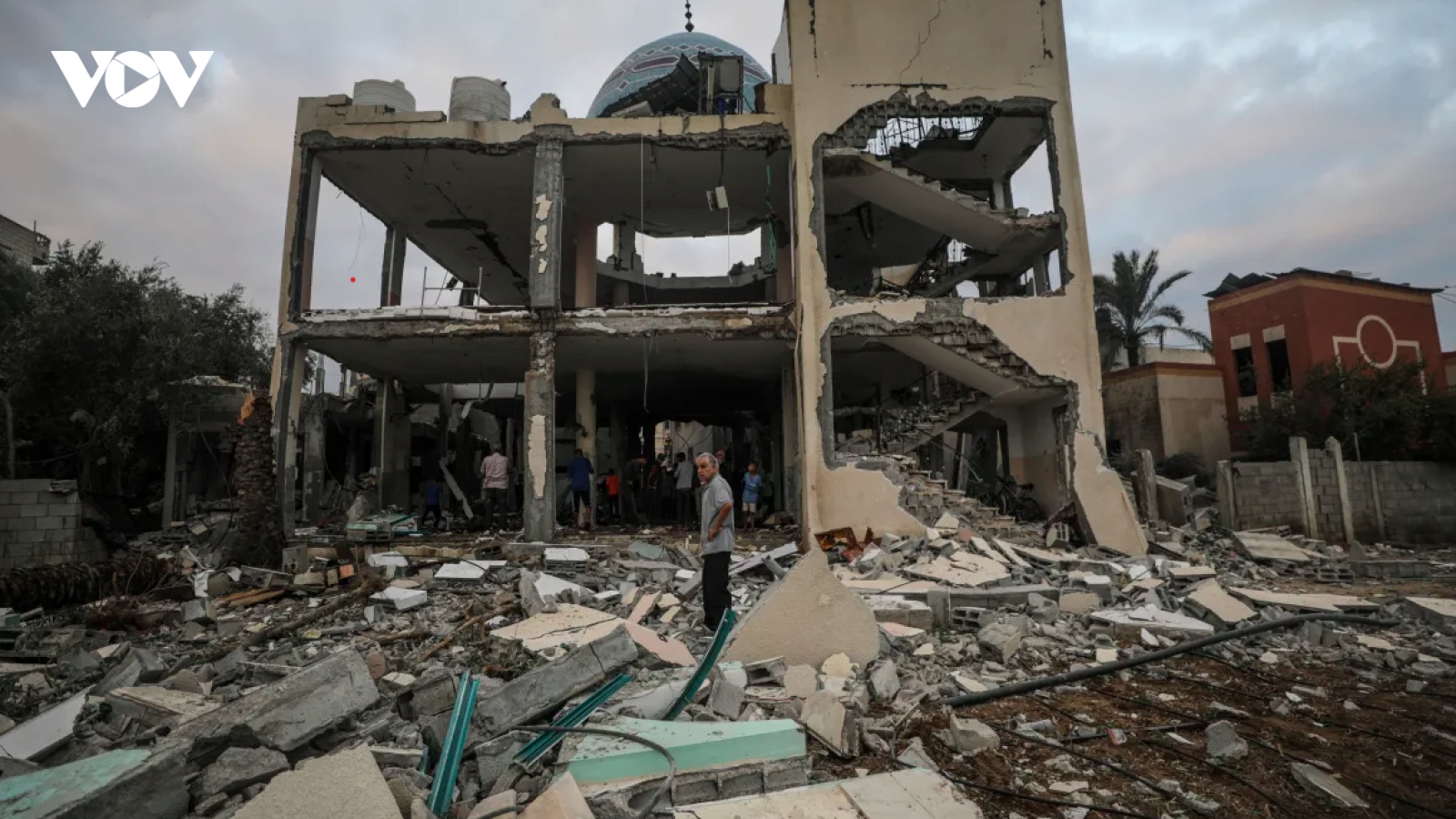 Gaza hoang tàn sau một năm xung đột giữa Israel - Hamas