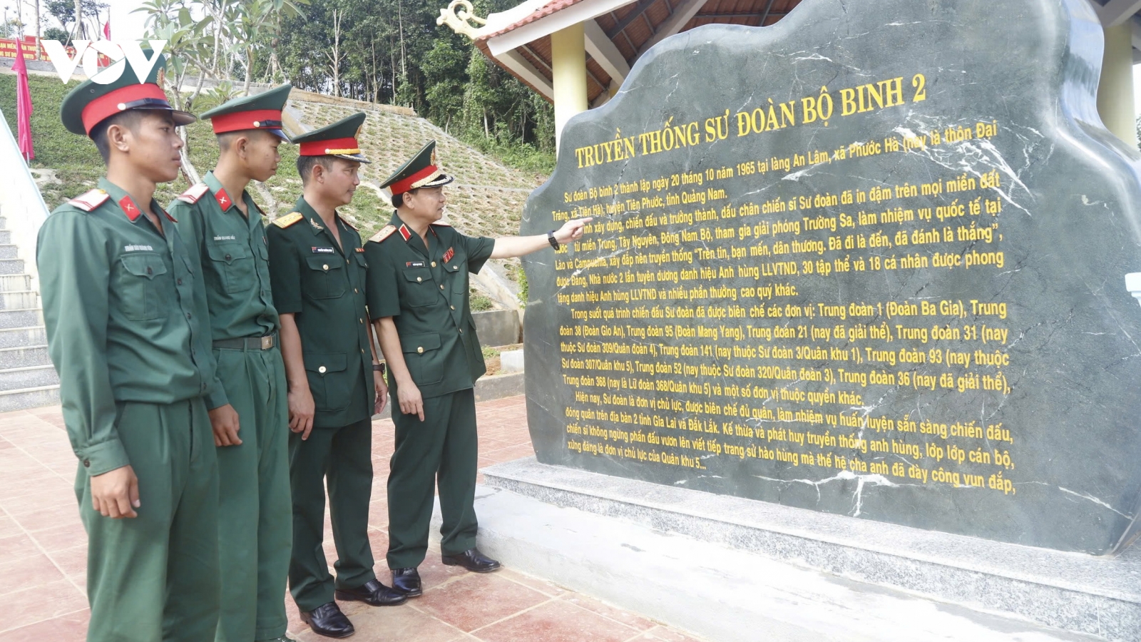 Khánh thành Khu di tích nơi thành lập Sư đoàn 2, Quân khu 5