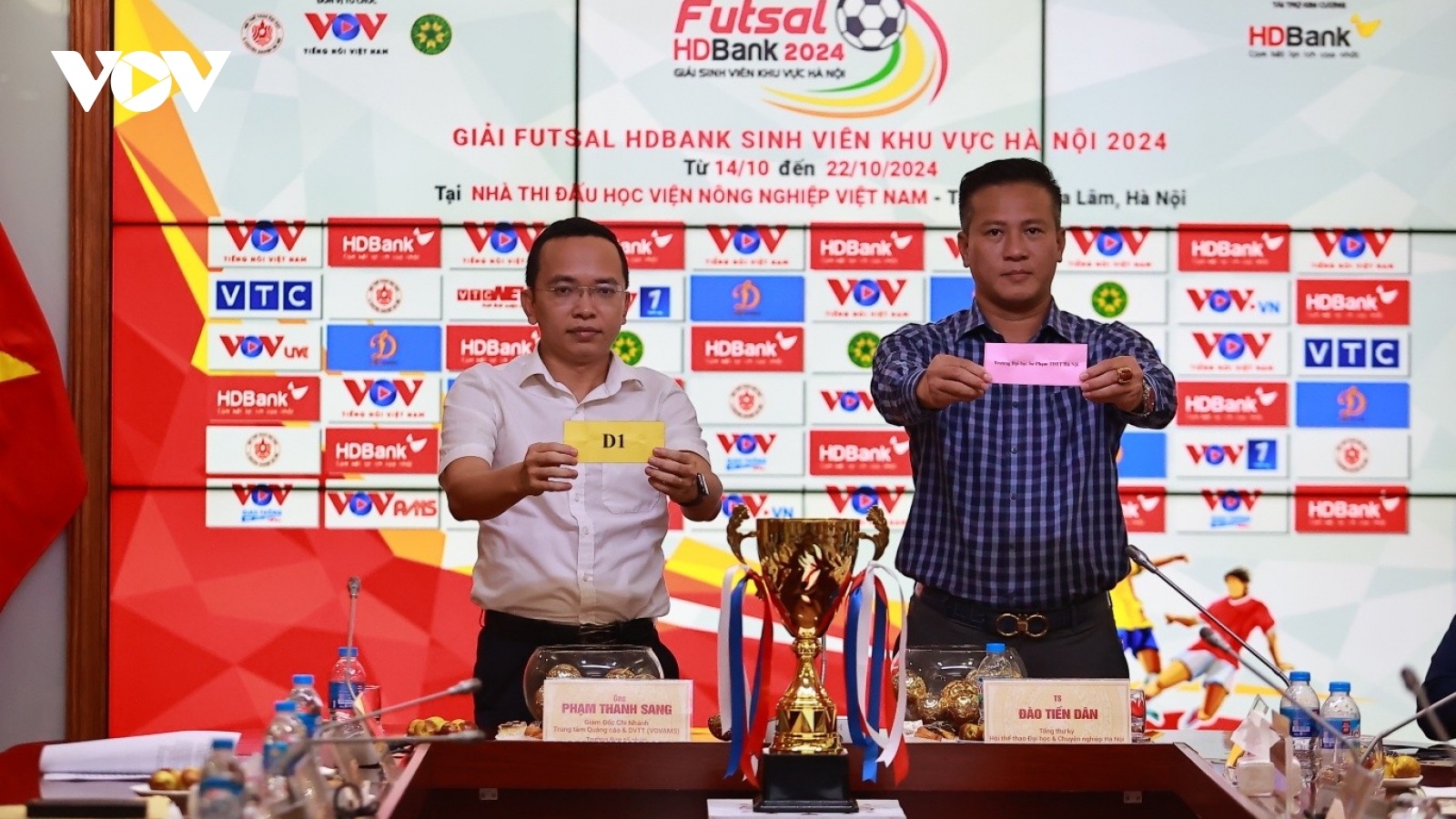 Lịch thi đấu vòng bảng giải Futsal HDBank Sinh viên khu vực Hà Nội 2024