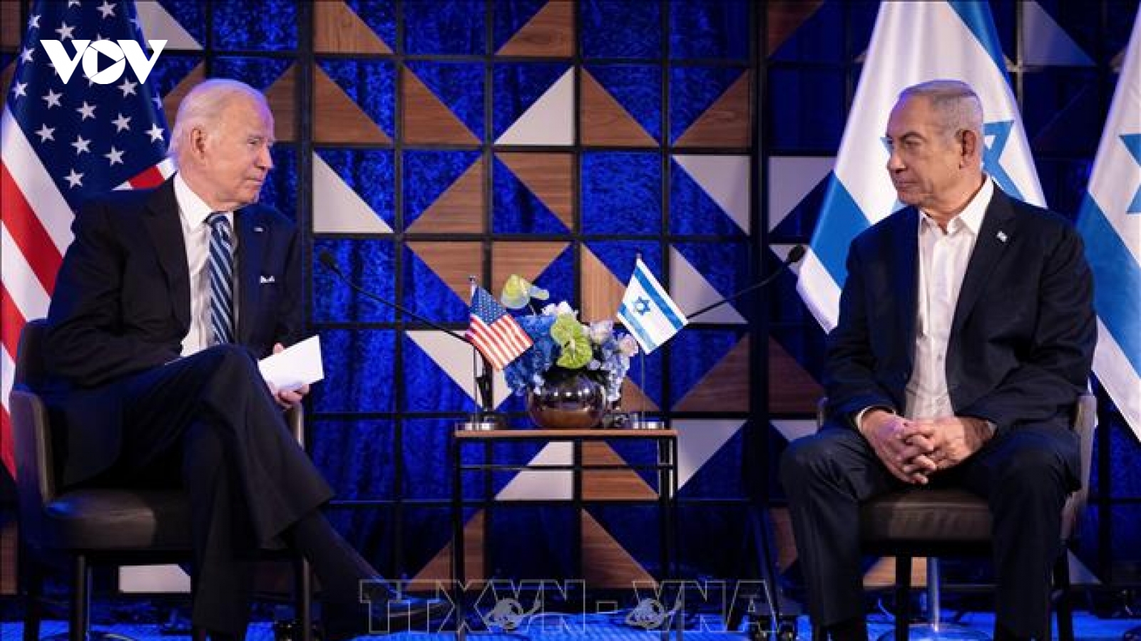Tổng thống Mỹ và Thủ tướng Israel điện đàm thảo luận tình hình Trung Đông