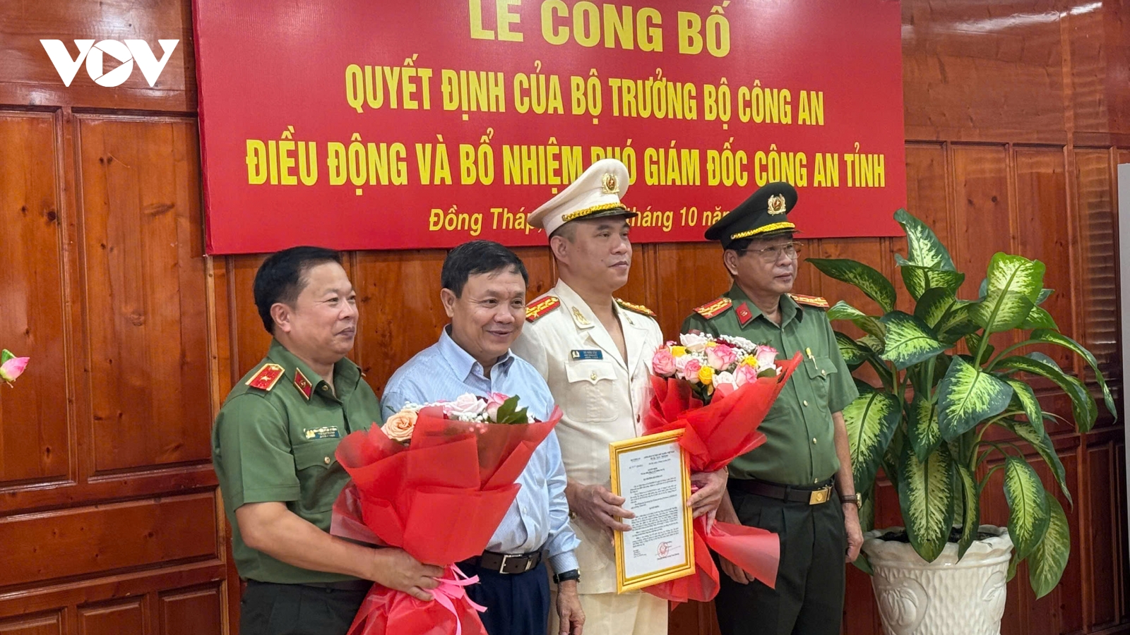 Đại tá Hà Văn Bắc được bổ nhiệm làm Phó Giám đốc Công an tỉnh Đồng Tháp