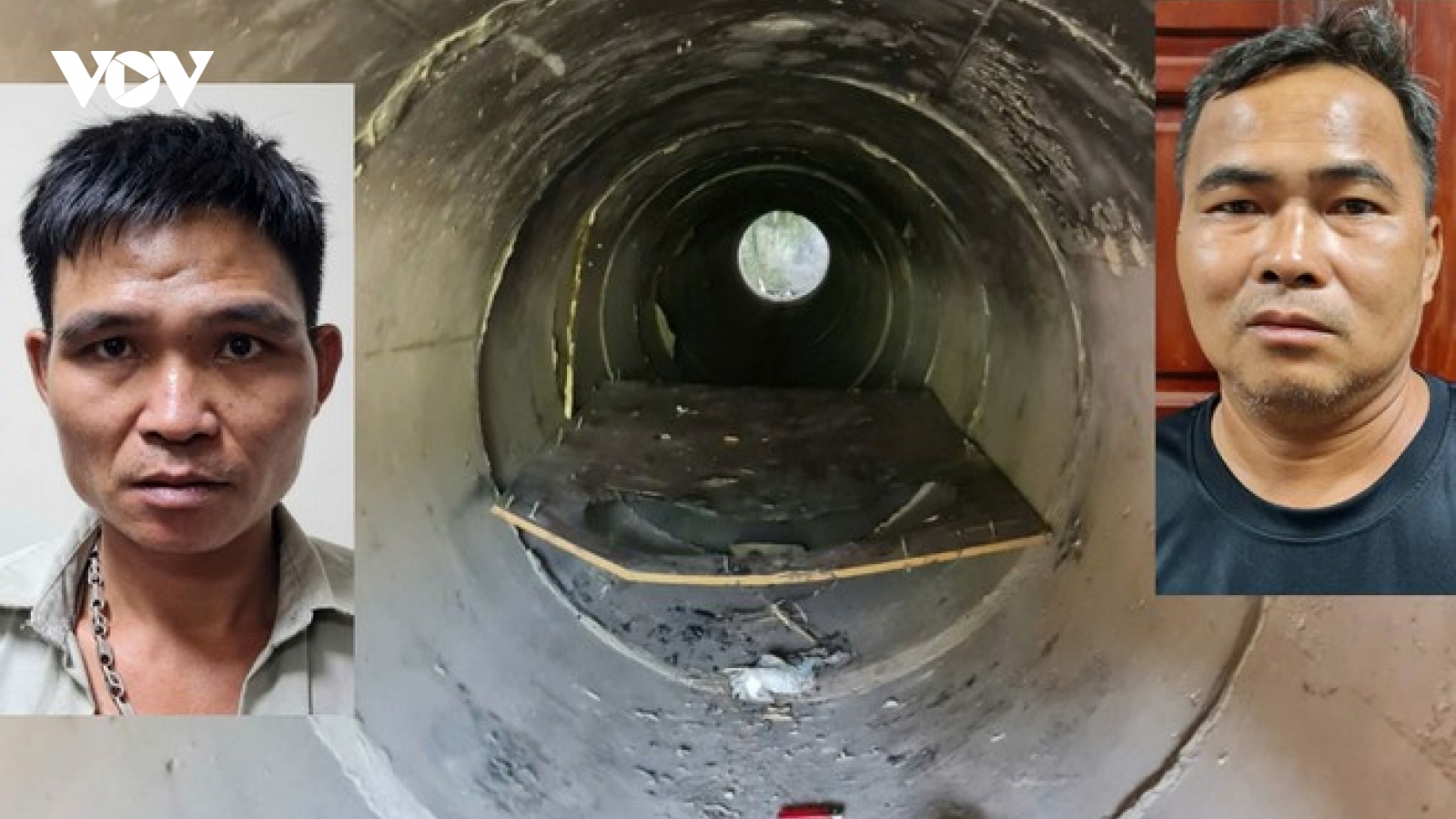 "Đầu nậu" ma túy chuyên ngủ trong cống thoát nước