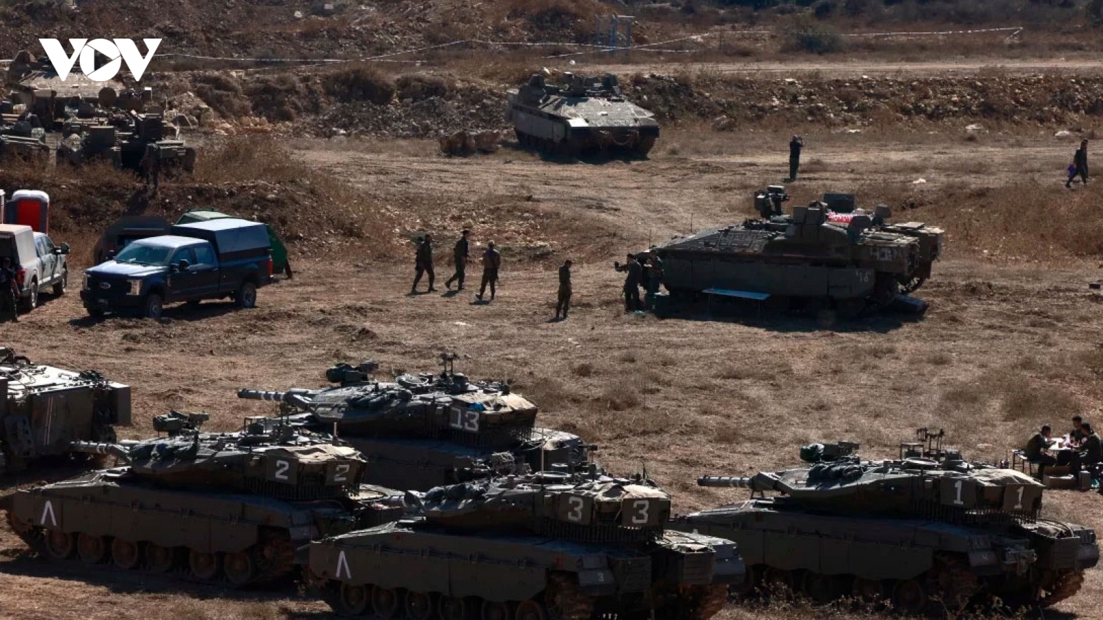 Chiến sự Trung Đông: Israel tiếp tục điều thêm quân đến Lebanon