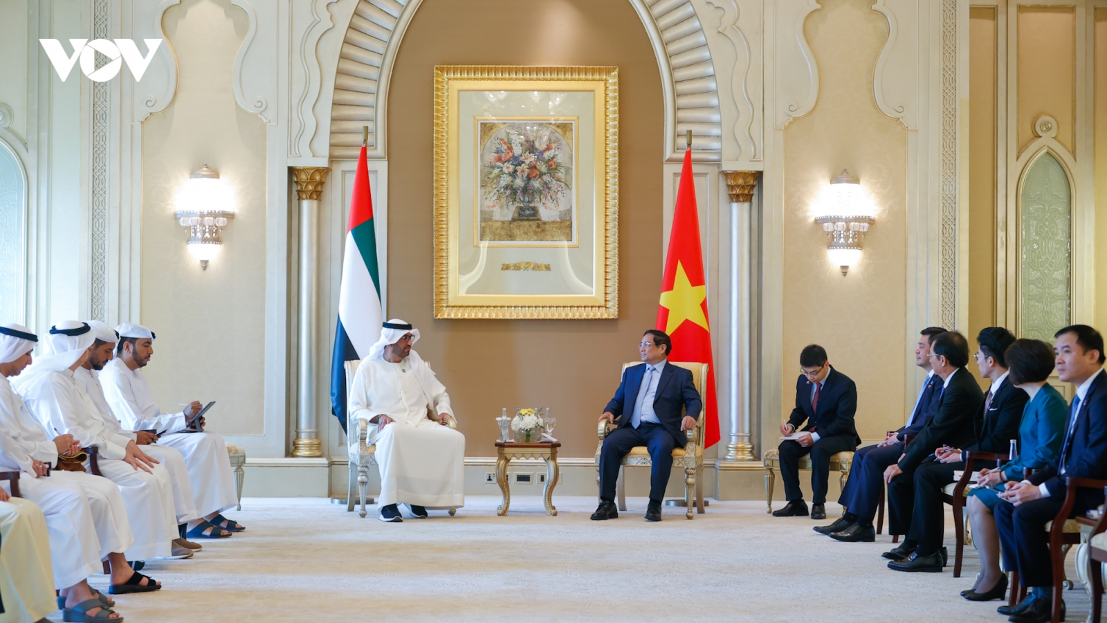 Thủ tướng Phạm Minh Chính tiếp Giám đốc Quỹ Đầu tư quốc gia Abu Dhabi