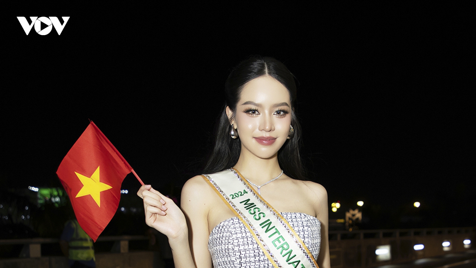 Hoa hậu Thanh Thuỷ mang 150kg hành lý dự thi Miss International 2024