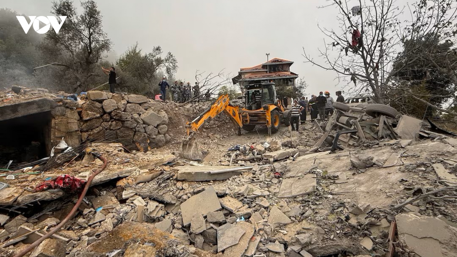 Israel không kích vào thị trấn miền Bắc Lebanon khiến ít nhất 21 người thiệt mạng
