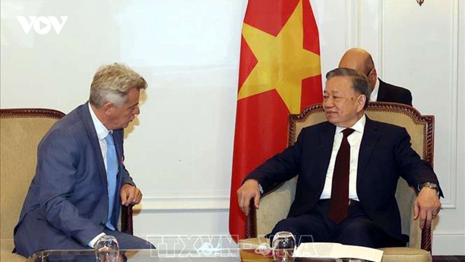 Tổng Bí thư, Chủ tịch nước tiếp Bí thư toàn quốc Đảng Cộng sản Pháp