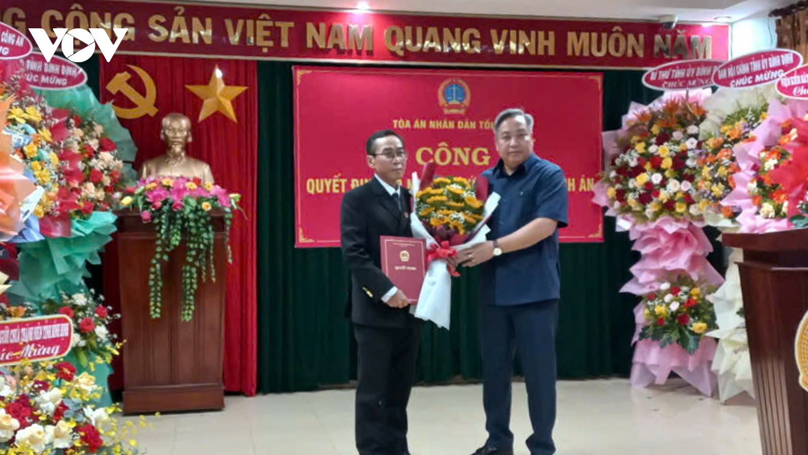 Ông Nguyễn Văn Thanh làm Phó Chánh án TAND tỉnh Bình Định