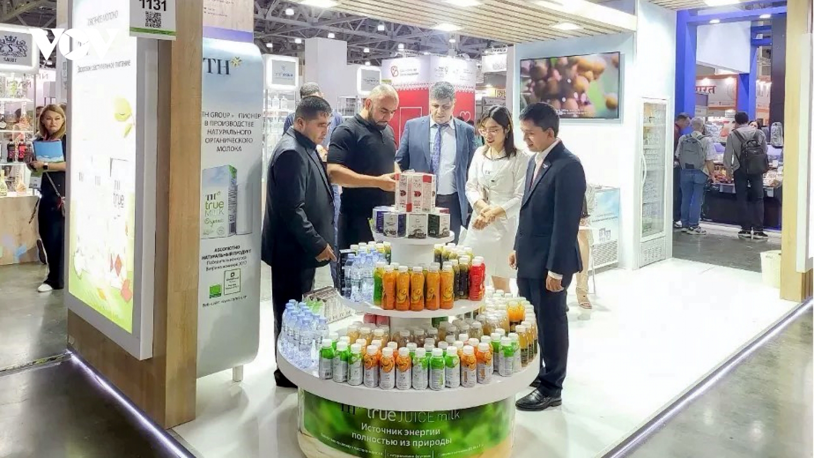Hàng Việt Nam luôn thu hút được sự quan tâm của thị trường Nga