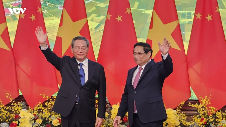 Lễ đón Thủ tướng Trung Quốc Lý Cường thăm chính thức Việt Nam