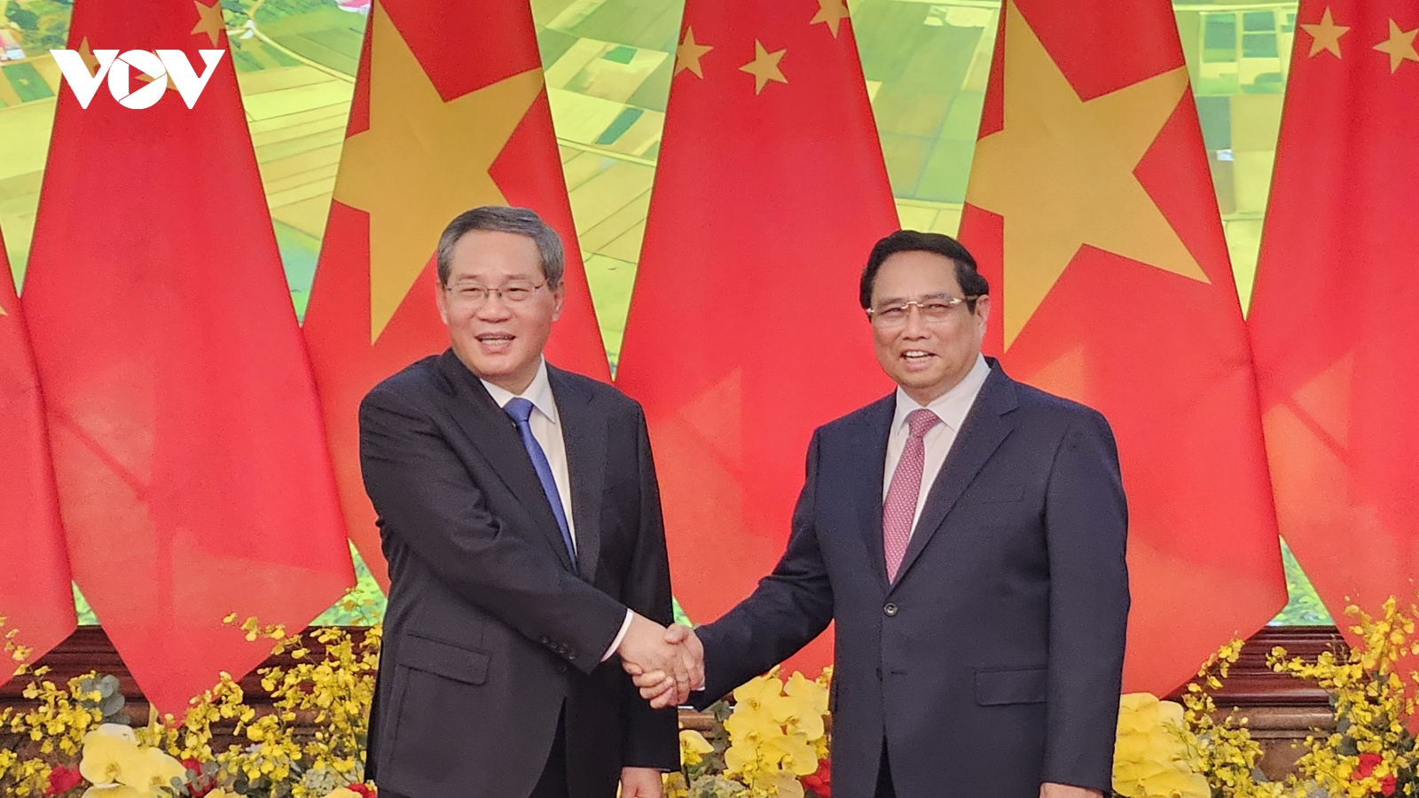 Thủ tướng Phạm Minh Chính hội đàm với Thủ tướng Trung Quốc Lý Cường