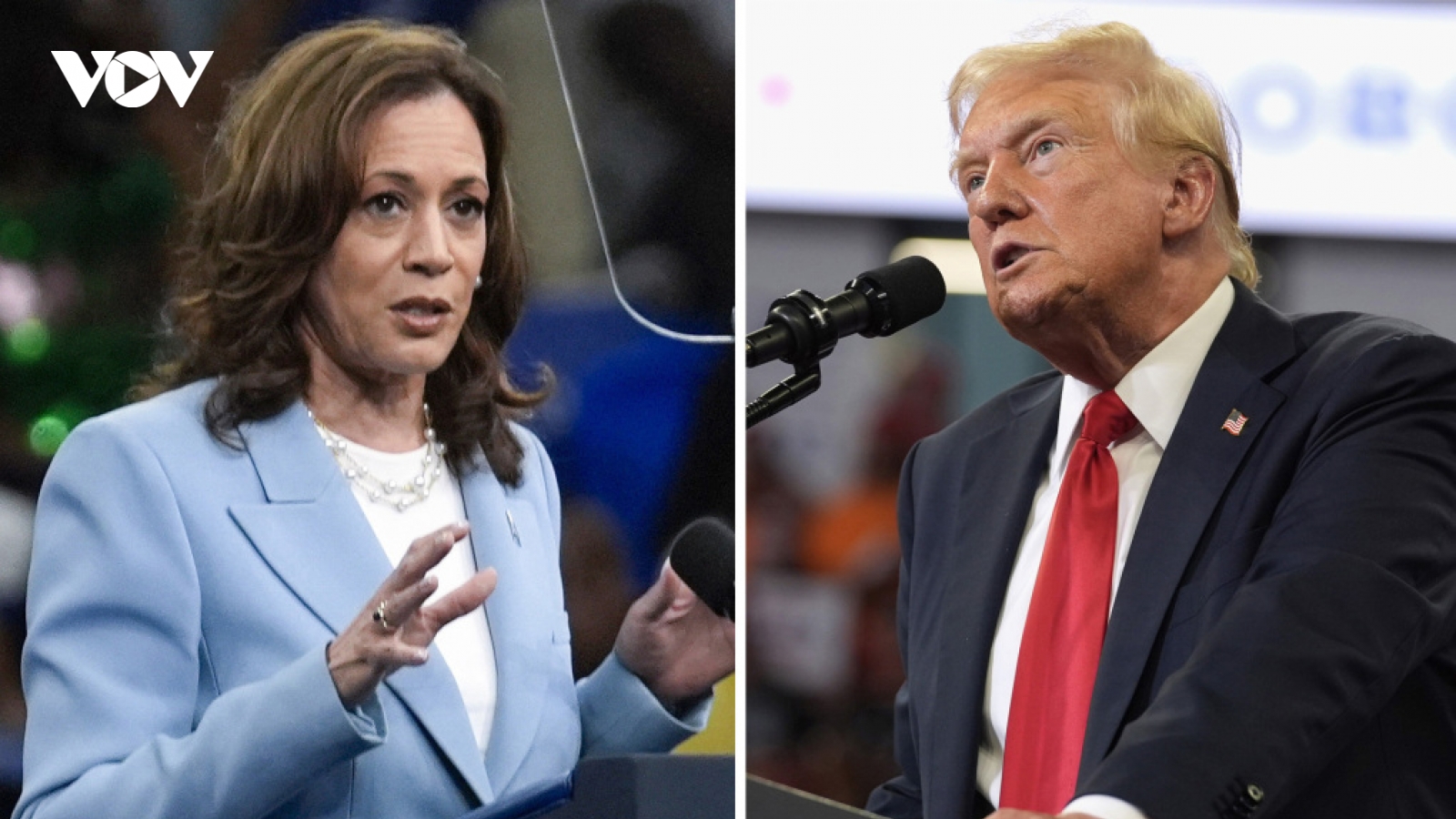 Ông Trump và bà Harris tiếp tục giằng co quyết liệt tại các bang chiến địa
