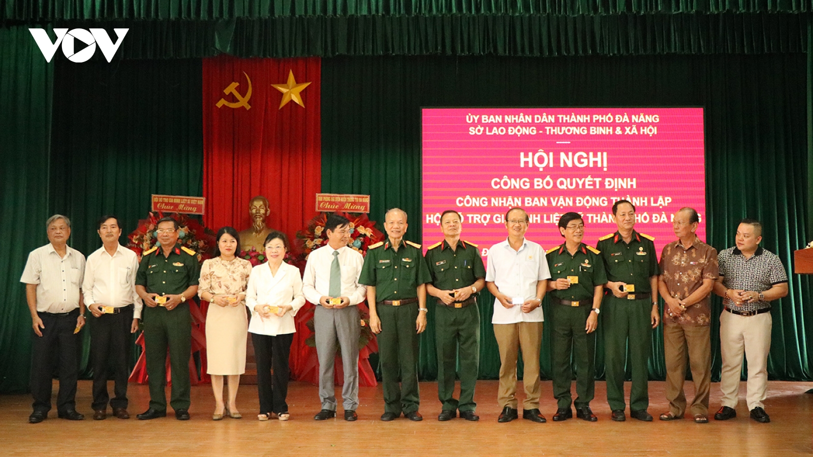 Ra mắt Ban Vận động thành lập Hội Hỗ trợ gia đình liệt sĩ thành phố Đà Nẵng