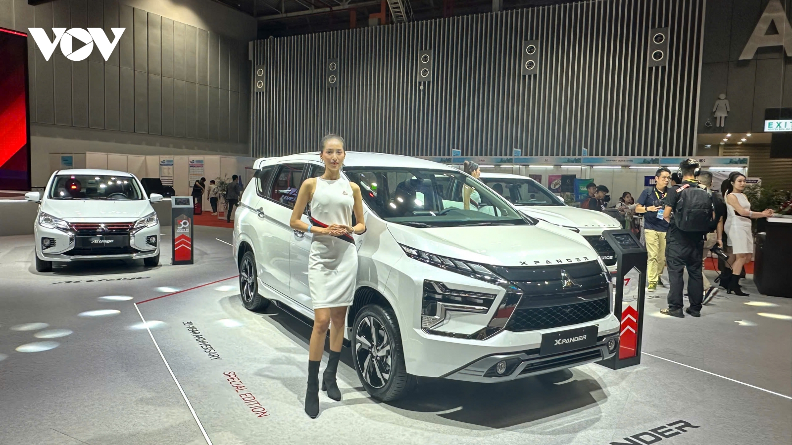 Mitsubishi giới thiệu phiên bản kỷ niệm 30 năm của nhiều mẫu xe tại VMS 2024