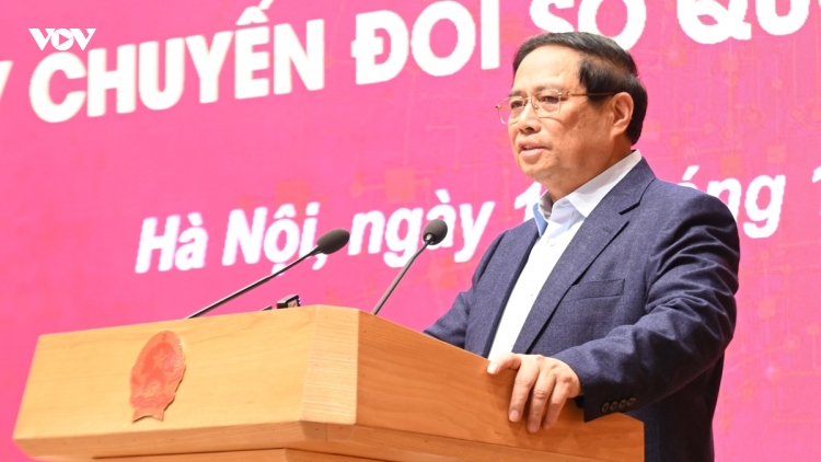 "Chính phủ quyết tâm theo đuổi cách mạng chuyển đổi số toàn diện, thực chất"