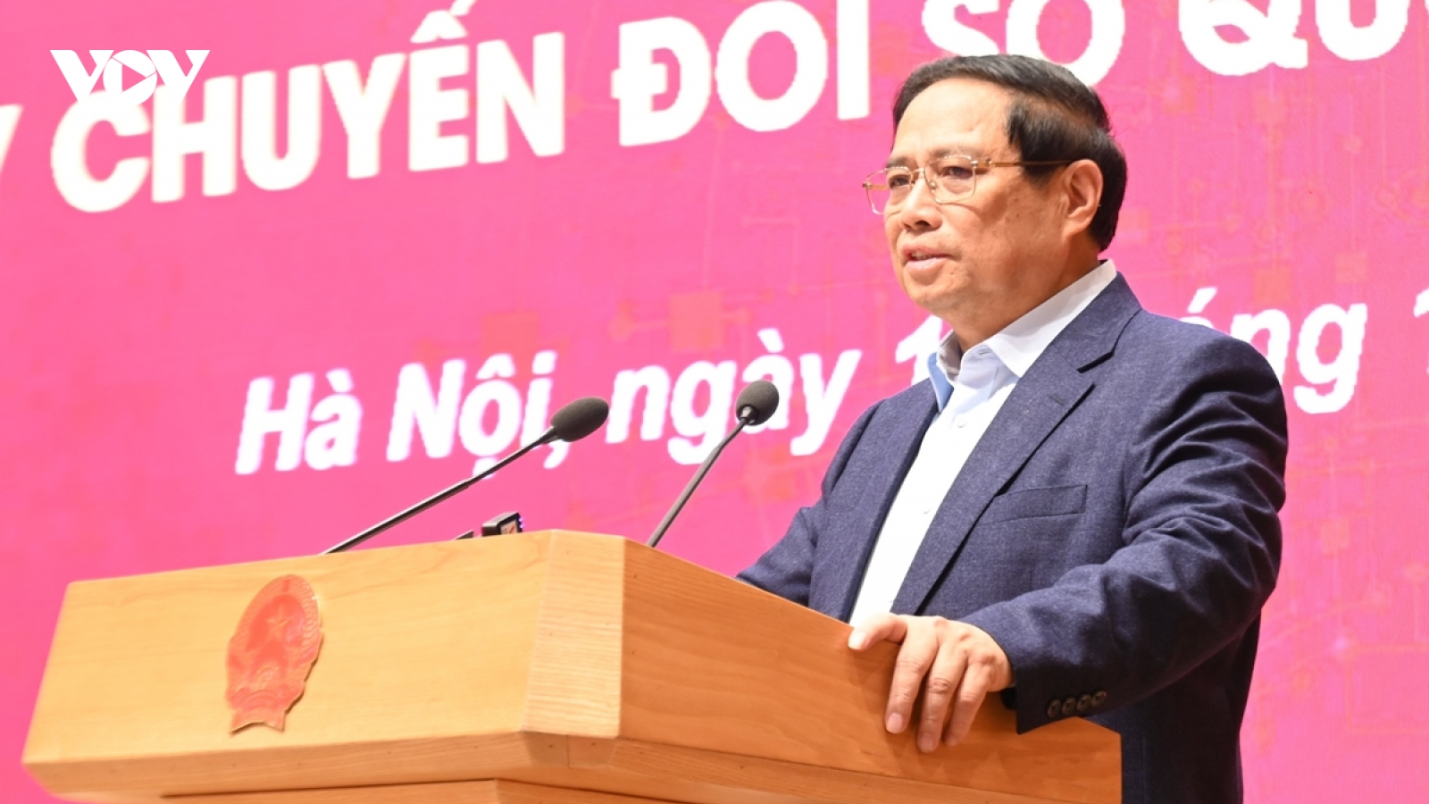 "Chính phủ quyết tâm theo đuổi cách mạng chuyển đổi số toàn diện, thực chất"
