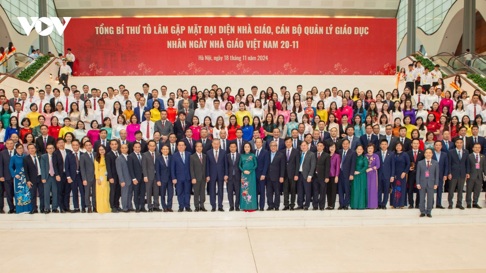 Toàn văn phát biểu của Tổng Bí thư Tô Lâm tại buổi gặp mặt đại diện các nhà giáo