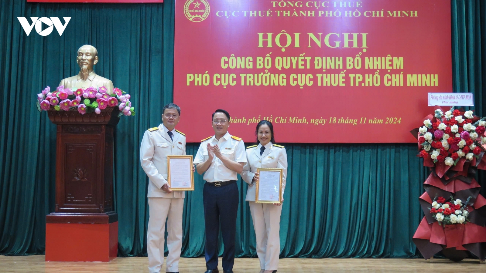 Bổ nhiệm 2 Phó Cục trưởng Cục Thuế TP.HCM