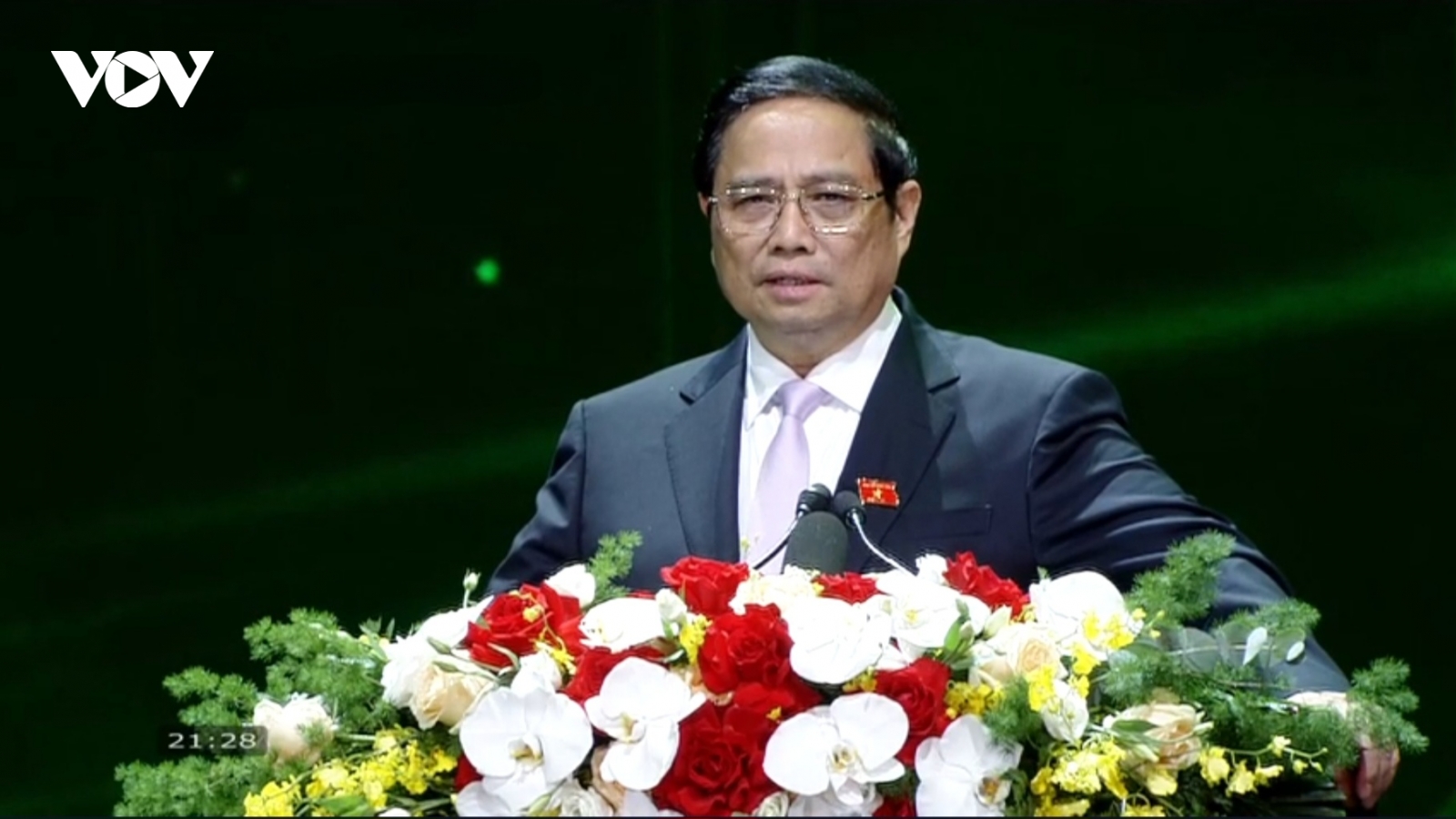 Thủ tướng Phạm Minh Chính dự Lễ công bố sản phẩm đạt thương hiệu quốc gia