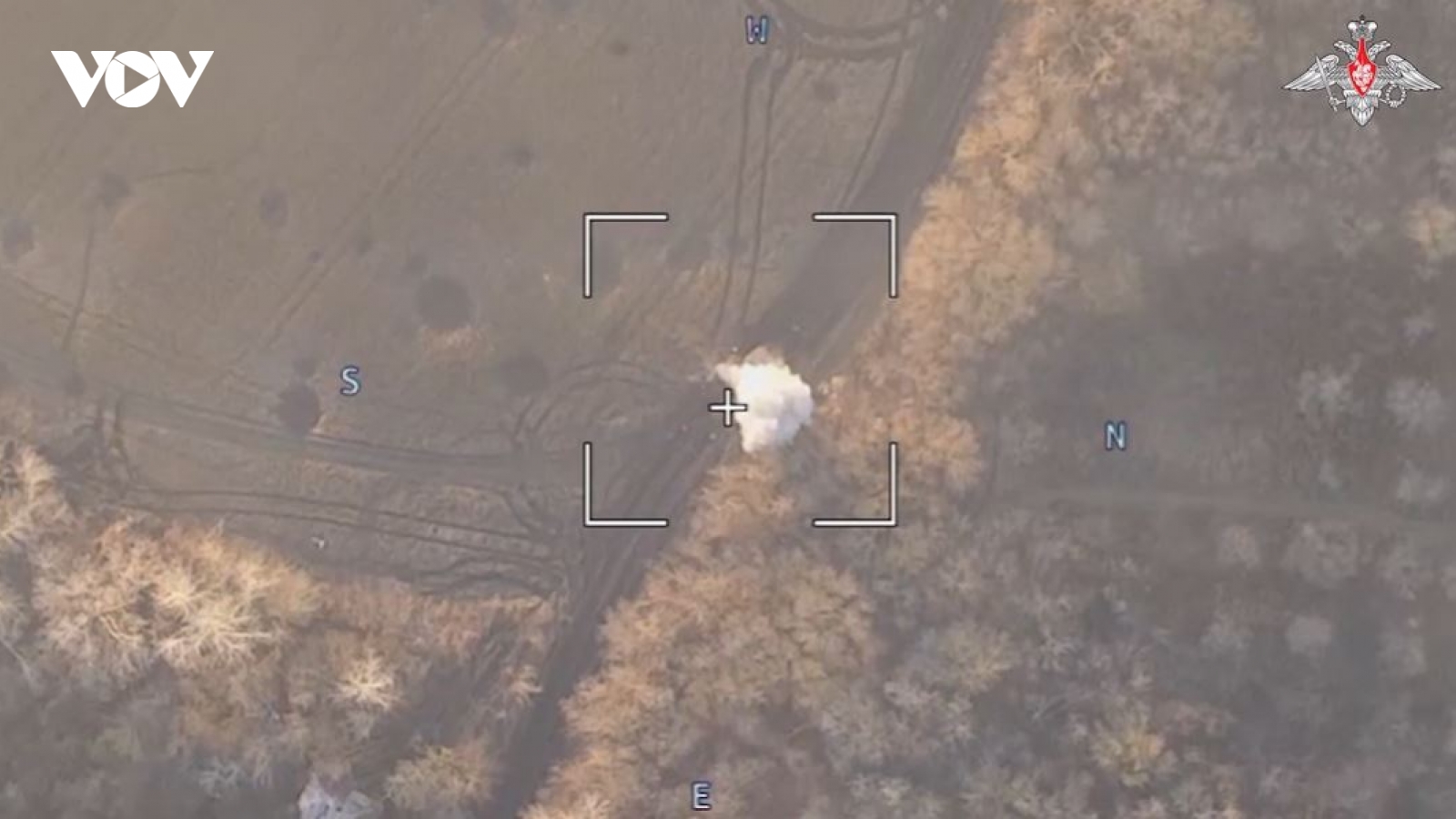 UAV cảm tử Nga làm nổ tung "sát thủ diệt tăng" Bradley của Ukraine