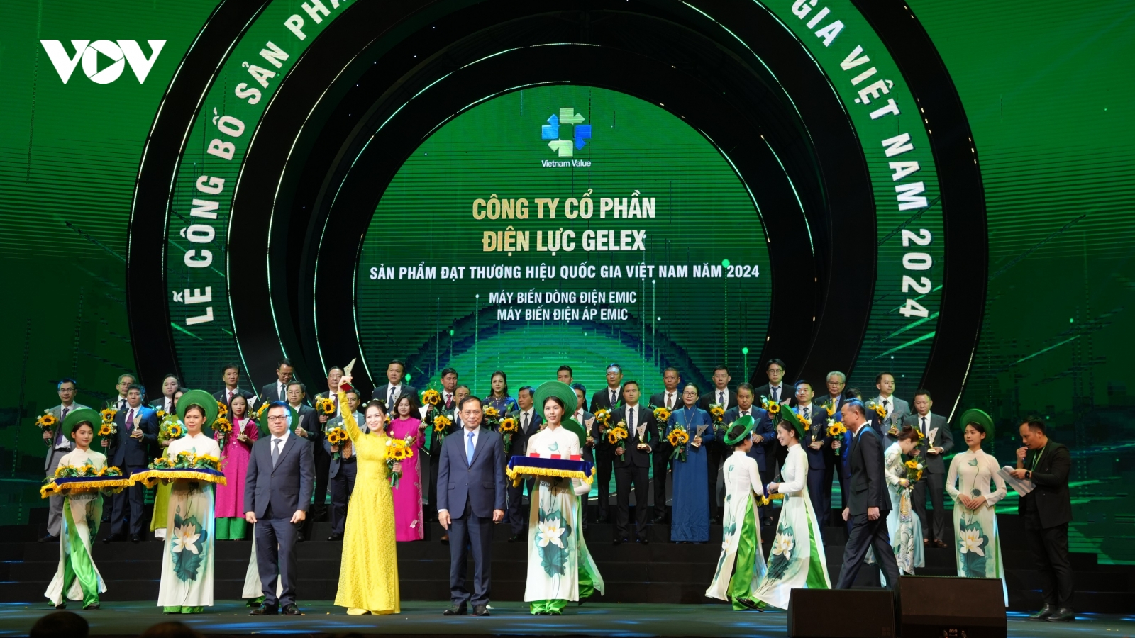 Hệ thống Tập đoàn GELEX có 4 Thương hiệu quốc gia 2024