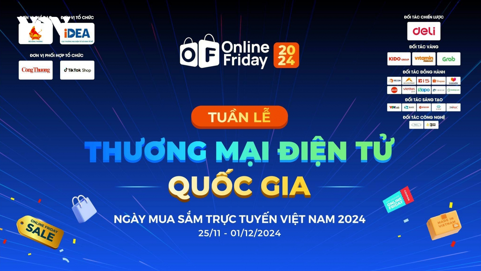 Online Friday 2024: Nghiêm cấm buôn bán hàng giả, xâm phạm quyền sở hữu trí tuệ