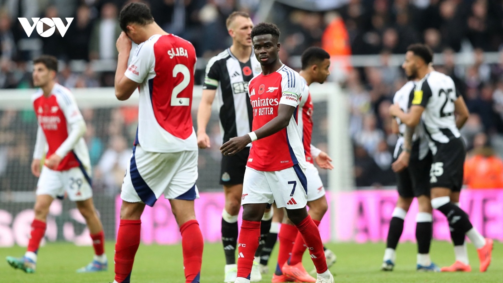 Kết quả vòng 10 Ngoại hạng Anh 2024/2025: Arsenal thua trắng tại sân Newcastle