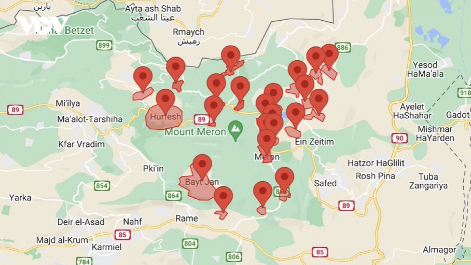 Chiến sự Trung Đông: Hezbollah bắn 170 quả tên lửa tấn công Israel