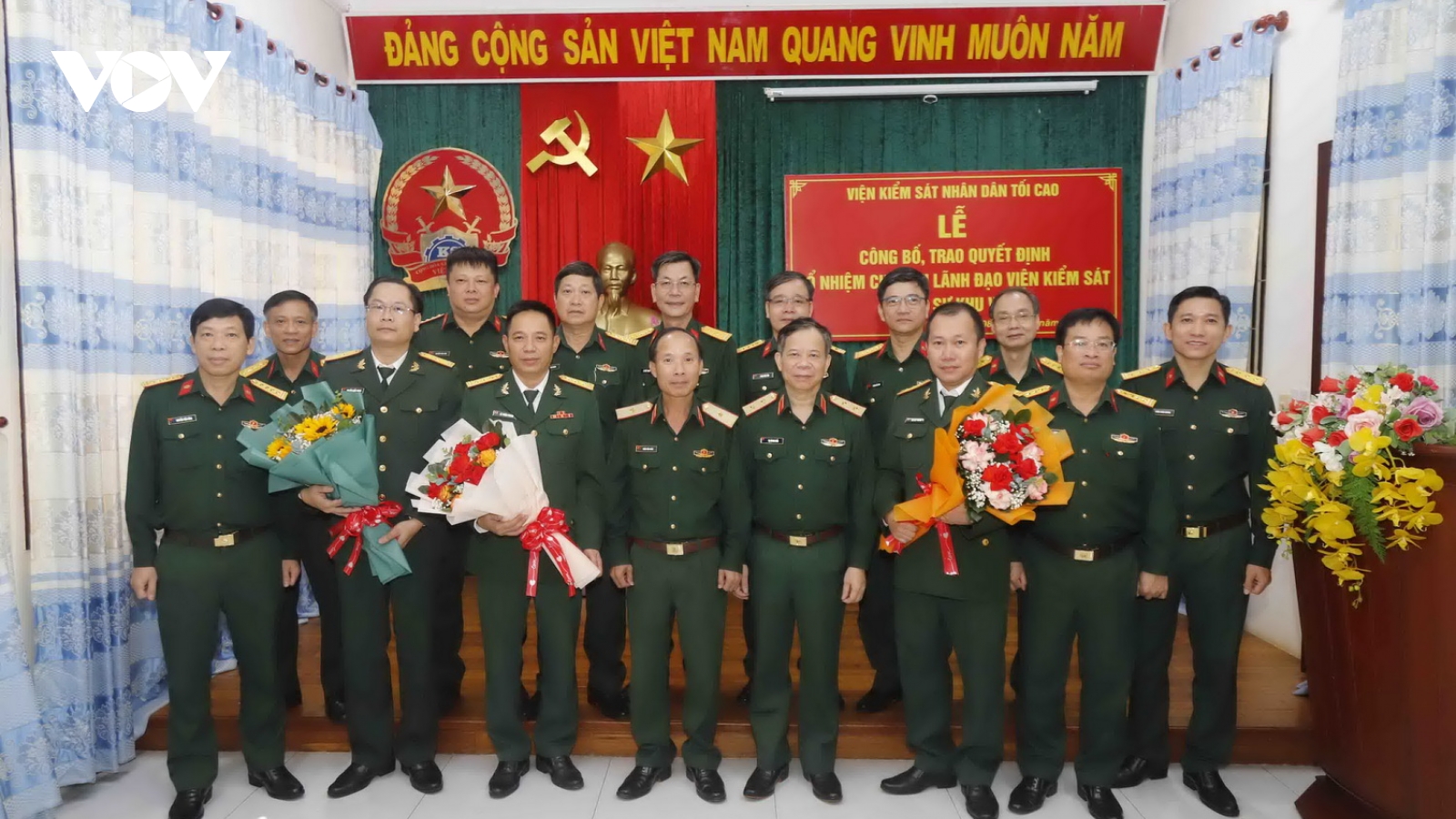 Bổ nhiệm lãnh đạo viện kiểm sát quân sự các khu vực thuộc Quân khu 5