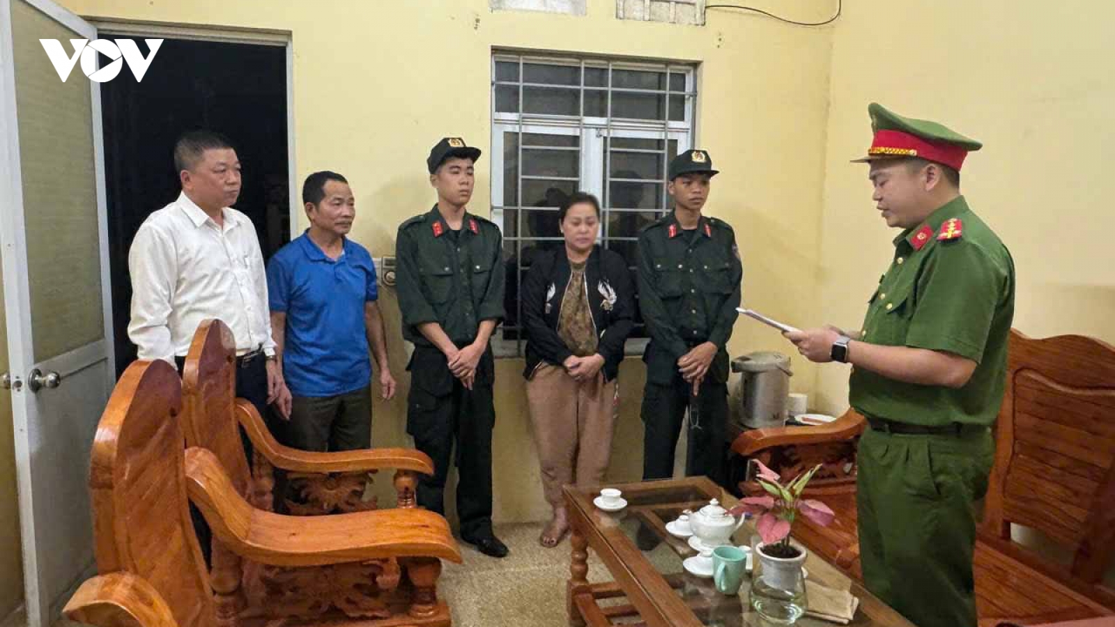 Tạm giữ hình sự đối tượng chứa mại dâm ở Bắc Kạn