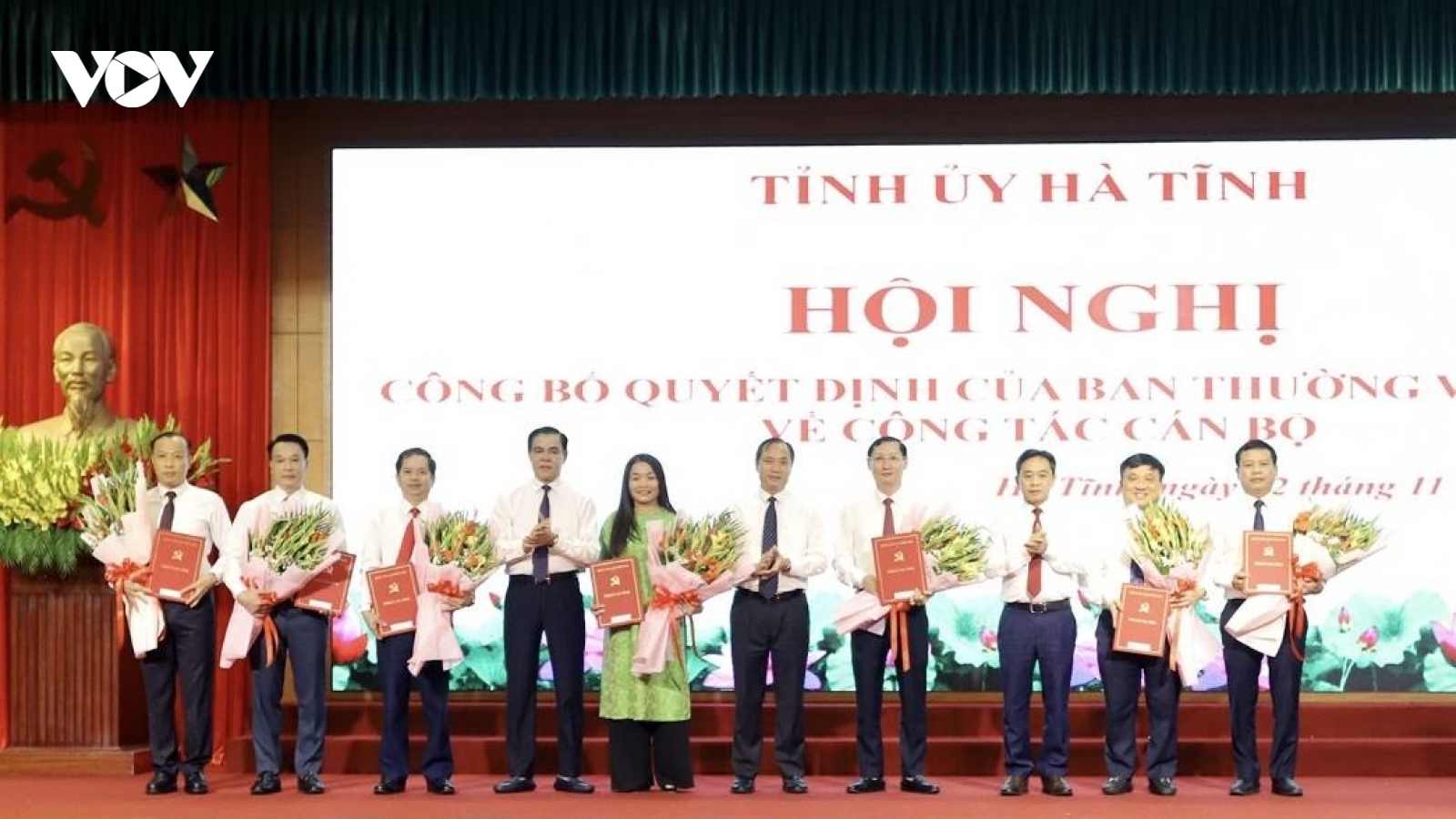Hà Tĩnh luân chuyển, điều động 17 cán bộ thuộc diện Ban Thường vụ quản lý