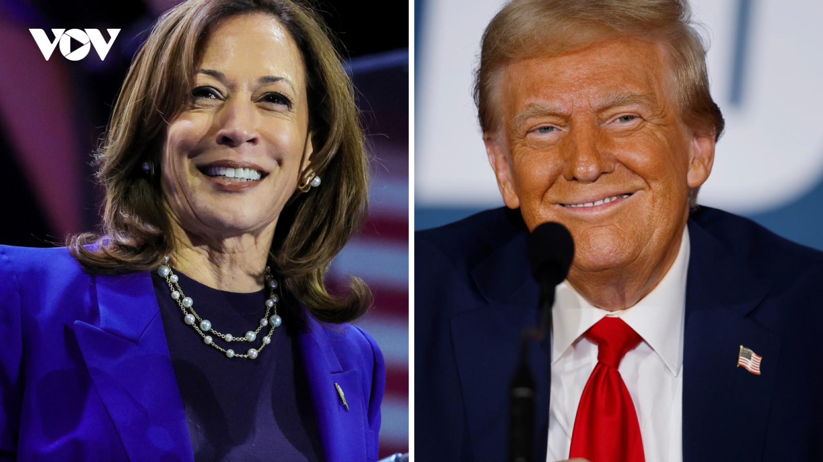 Ông Trump chỉ ra những “mặt tối”, bà Harris vẽ tương lai lạc quan cho nước Mỹ