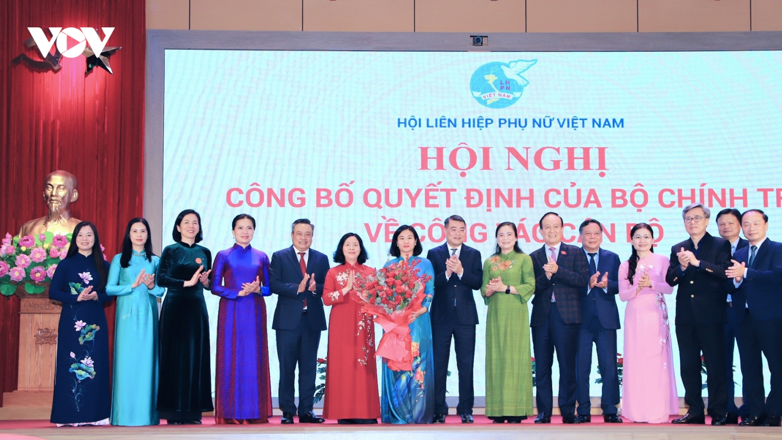 Bộ Chính trị điều động, chỉ định bà Nguyễn Thị Tuyến làm Bí thư Đảng đoàn Hội LHPN