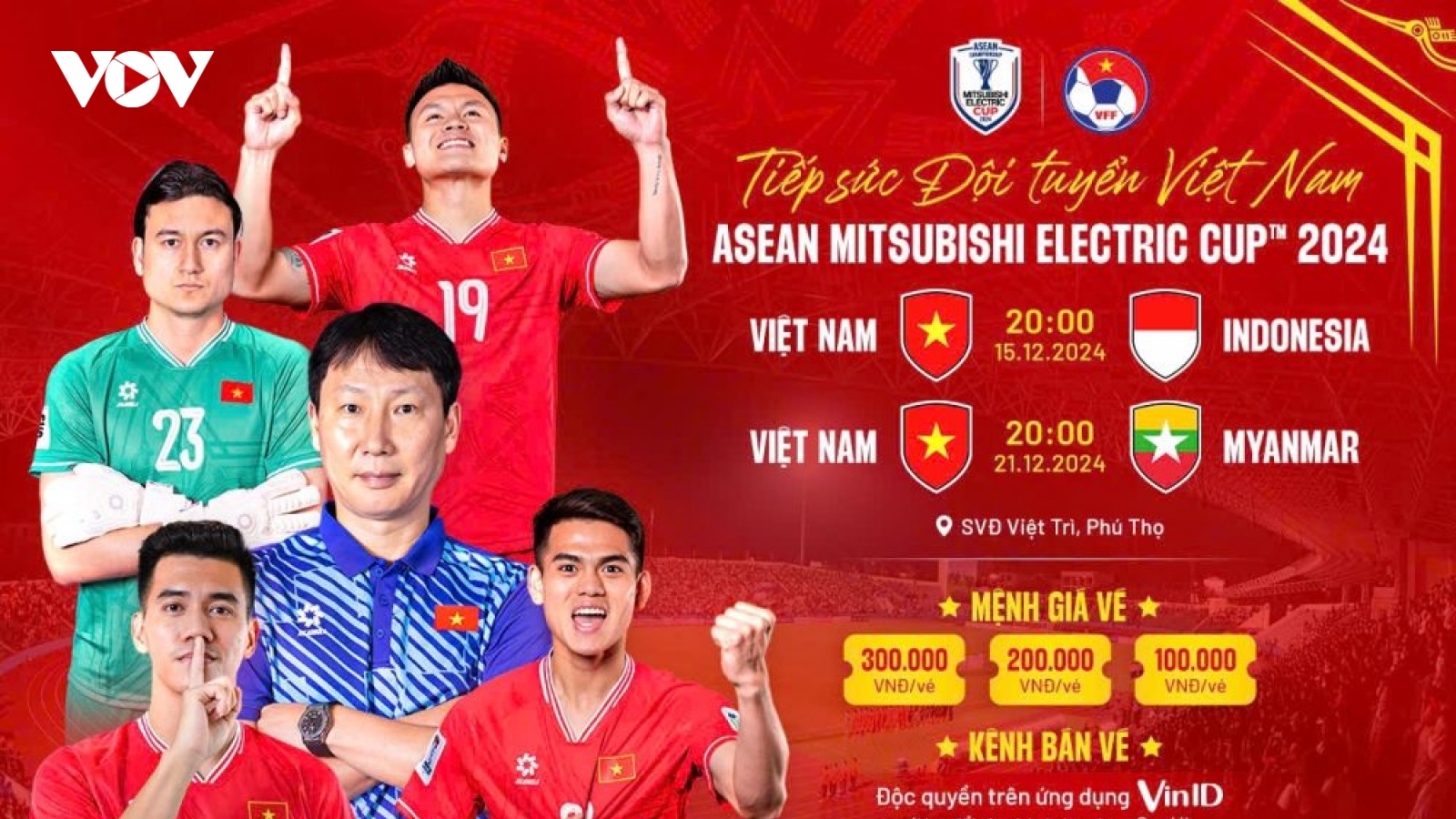 Bất ngờ với giá vé xem ĐT Việt Nam đá ASEAN Cup 2024