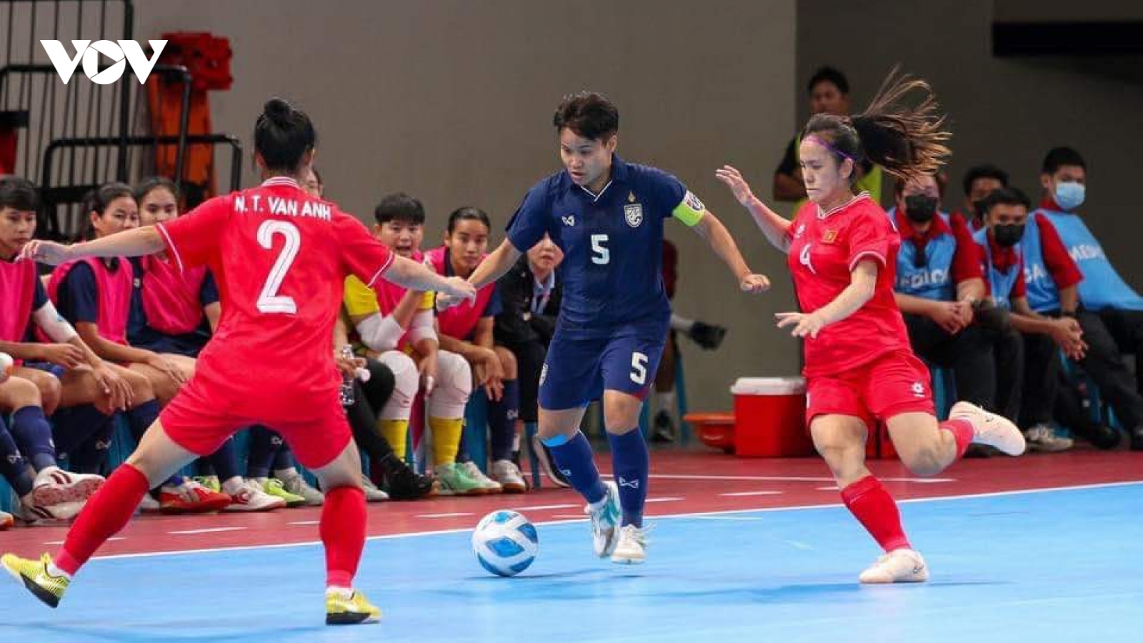 Futsal Việt Nam thua Thái Lan trước trận chung kết Futsal Đông Nam Á 2024