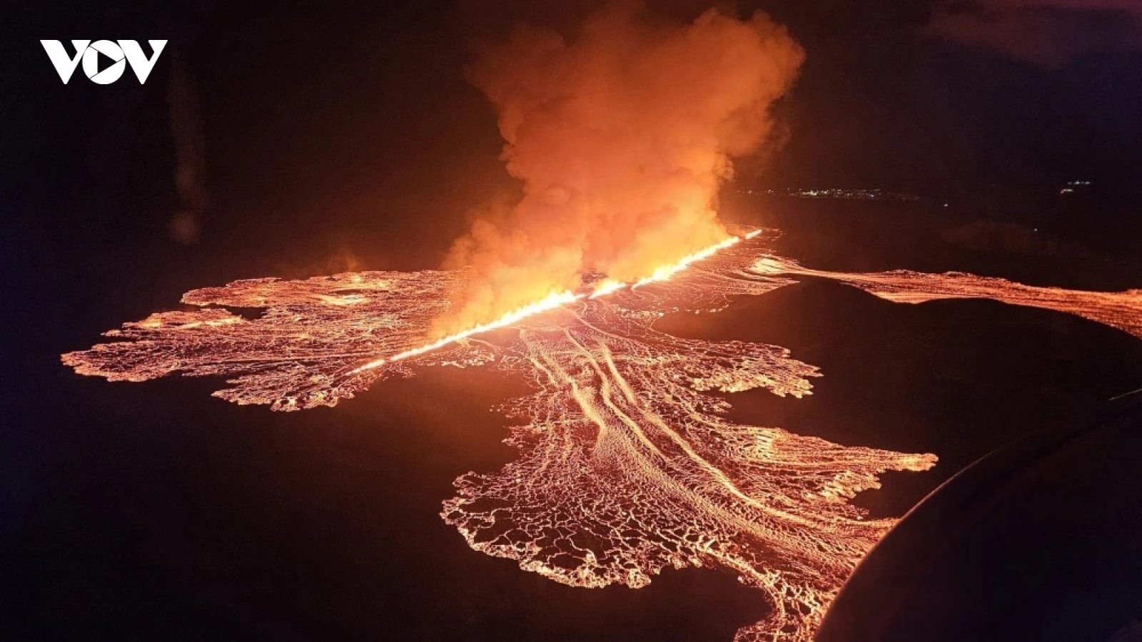 Núi lửa ở Iceland phun trào lần thứ 7 trong năm