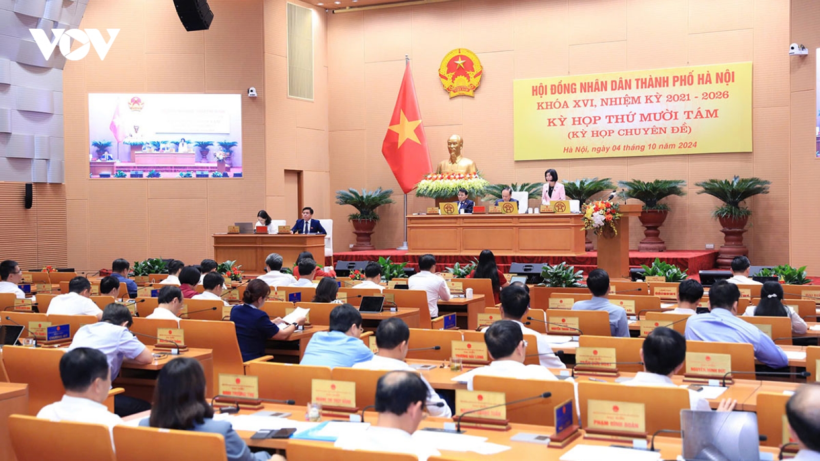 HĐND thành phố Hà Nội xem xét, ban hành các nội dung triển khai Luật Thủ đô 2024