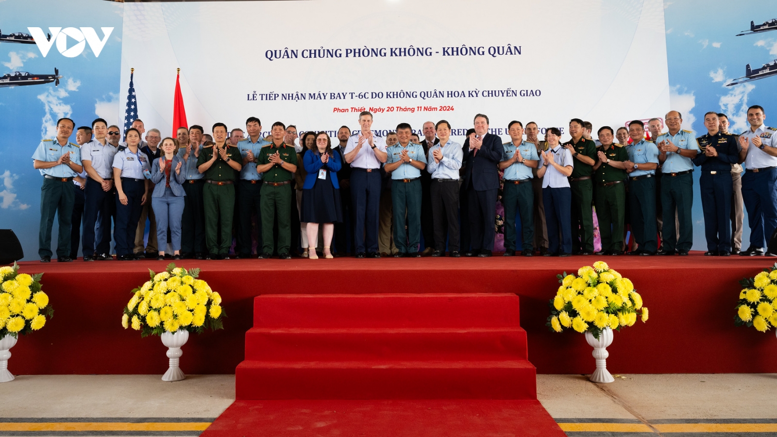 Việt Nam tiếp nhận 5 máy bay huấn luyện do Mỹ sản xuất