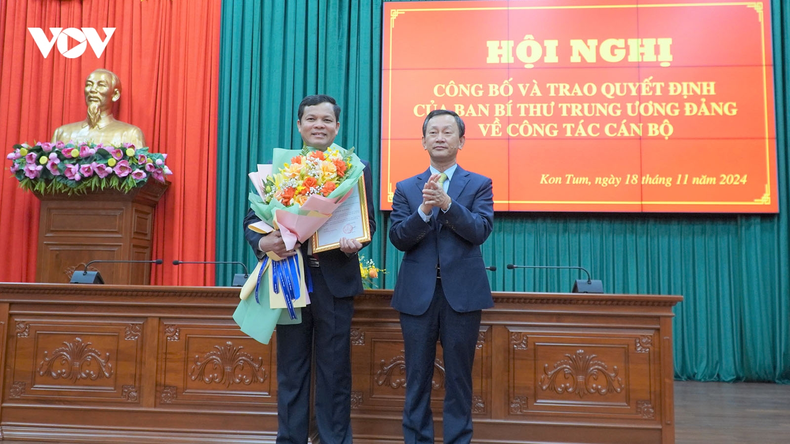 Ông Nguyễn Đức Tuy giữ chức Phó Bí thư Tỉnh uỷ Kon Tum
